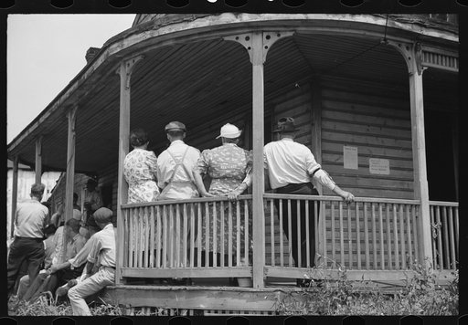 Untitled photo, possibly related to: York County, Pennsylvania. An auction sale of a house and household goods