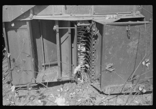 Untitled photo, possibly related to: International cotton picker on Hopson Plantation, Clarksdale, Mississippi Delta, Mississippi