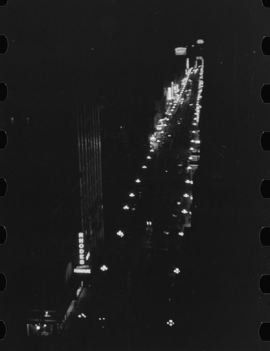 Untitled photo, possibly related to: View of Memphis, Tennessee, from roof of hotel