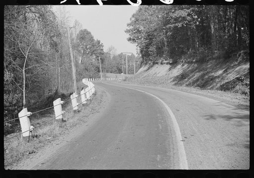 Highway near Asheville, North Carolina