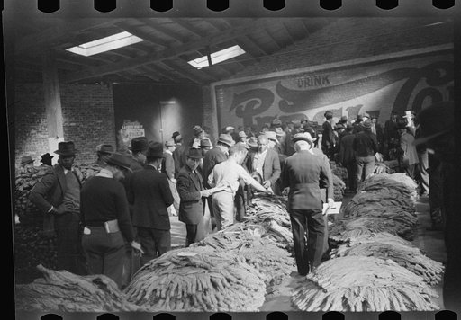 Tobacco auction, Durham, North Carolina