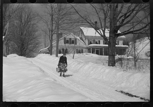 On many farms in Woodstock, Vermont, water had to be hauled for two months as all other sources of water supply were frozen