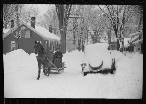 Mr. G.W. Clarke coming to town to sell butter on Saturday. Woodstock, Vermont. He is seventy-one years old and has always been a resident of Vermont