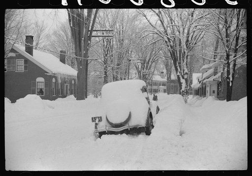 Untitled photo, possibly related to: Mr. G.W. Clarke coming to town to sell butter on Saturday. Woodstock, Vermont. He is seventy-one years old and has always been a resident of Vermont