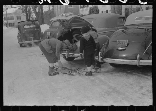 Untitled photo, possibly related to: Woodstock, Vermont has nine ski towns and is generally very crowded with skiers on weekends