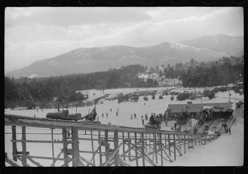 Untitled photo, possibly related to: Skimobile up Cranmore Mountain, North Conway, New Hampshire