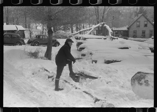 Untitled photo, possibly related to: Timber levelled by 1938 hurricane at sawmill near Warren, New Hampshire