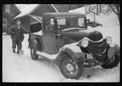 Untitled photo, possibly related to: Farmer's truck, Woodstock, Vermont