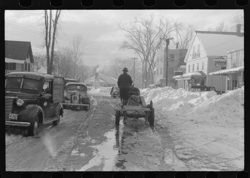 Center of town. Fryeburg, Maine
