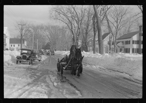 Center of town. Fryeburg, Maine