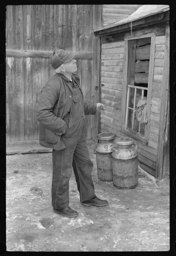 Farmer, Lisbon, near Franconia, New Hampshire