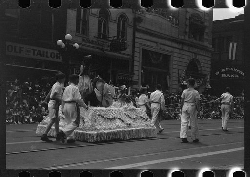 Untitled photo, possibly related to: Cotton Carnival, Memphis, Tennessee