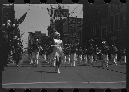Untitled photo, possibly related to: Cotton Carnival, Memphis, Tennessee