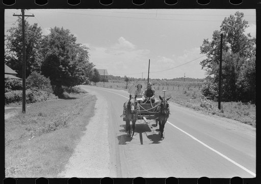 Untitled photo, possibly related to: Going to town on Saturday near Lawrenceburg, Kentucky