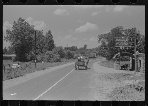 Untitled photo, possibly related to: Going to town on Saturday near Lawrenceburg, Kentucky