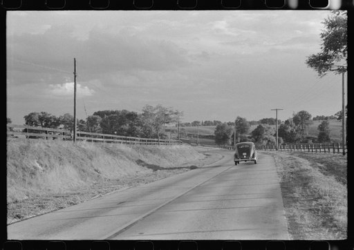 Untitled photo, possibly related to: Highway between Louisville and Lexington, Kentucky