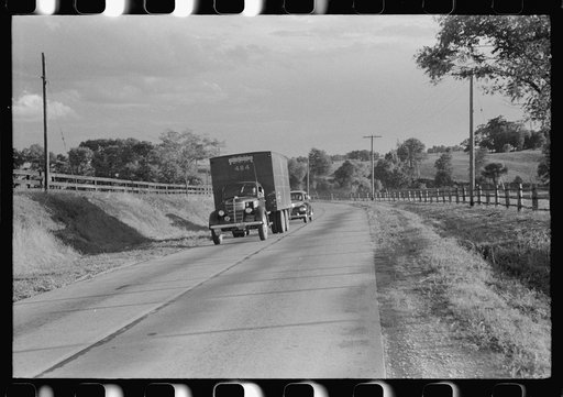 Untitled photo, possibly related to: Highway between Louisville and Lexington, Kentucky