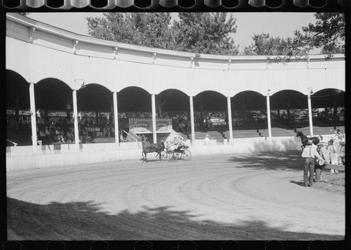 Untitled photo, possibly related to: Enties in the Shelby County Horse Show and Fair. Shelbyville, Kentucky