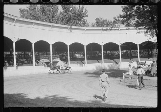 Untitled photo, possibly related to: Enties in the Shelby County Horse Show and Fair. Shelbyville, Kentucky