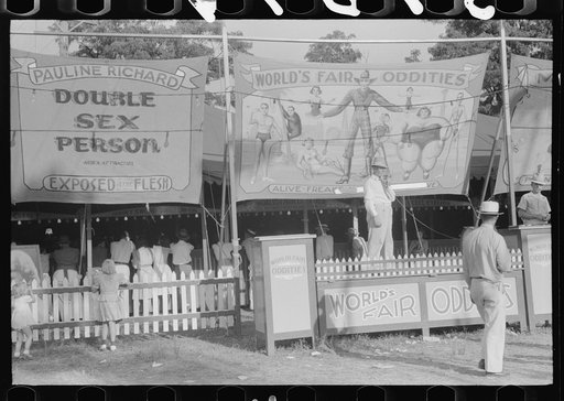 Midway and carnival at Shelby County Fair and Horse Show Shelbyville, Kentucky