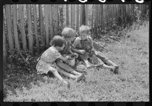 In Breathitt County, Kentucky, the children must travel such long distances over poor roads and up creek beds that they bring their lunches in pails. Mrs. Marie R. Turner, the county superintendent is trying to institute a hot lunch program in all the schools to give them a more well-balanced diet a
