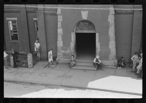 Front of the courthouse, Jackson, Breathitt County, Kentucky