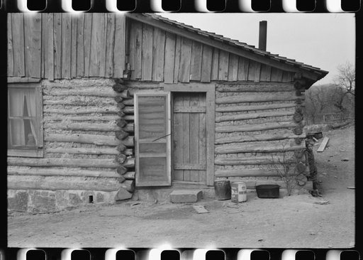 FSA (Farm Security Administration) borrower's home with new screening, Knox County, Kentucky