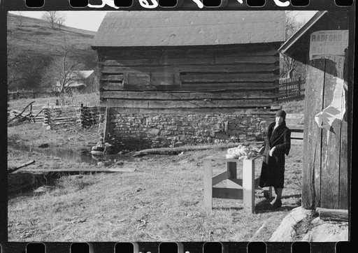Hog killing. Near Luray, Virginia