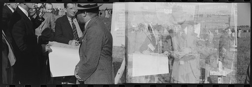 Untitled photo, possibly related to: Bookies taking bets at horse races, Warrenton, Virginia