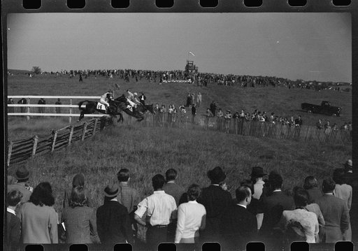 Untitled photo, possibly related to: Horse races, Warrenton, Virginia