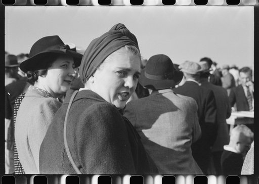 Untitled photo, possibly related to: Judge at horse races, Warrenton, Virginia