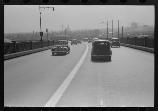 Pulaski Skyway from New York City to New Jersey