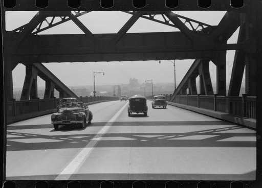 Pulaski Skyway from New York City to New Jersey