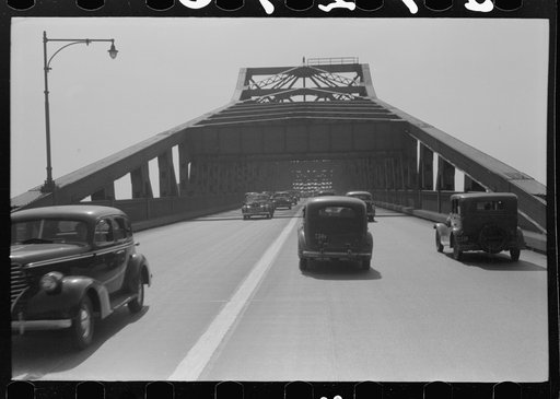 Pulaski Skyway from New York City to New Jersey