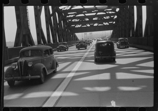 Pulaski Skyway from New York City to New Jersey