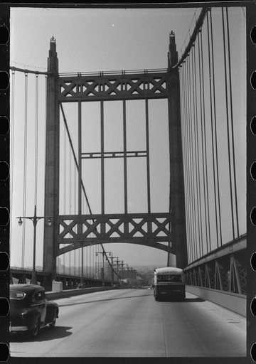 Untitled photo, possibly related to: Parkway and Skyway, New York City to Long Island