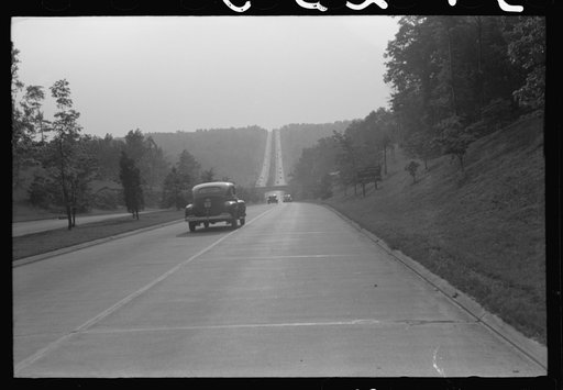 Untitled photo, possibly related to: Merritt Parkway, New York to Connecticut