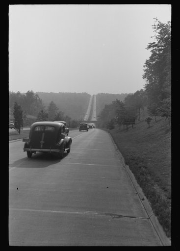 Untitled photo, possibly related to: Merritt Parkway, New York to Connecticut