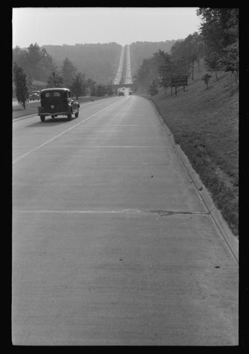 Untitled photo, possibly related to: Merritt Parkway, New York to Connecticut