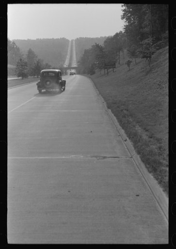 Untitled photo, possibly related to: Merritt Parkway, New York to Connecticut