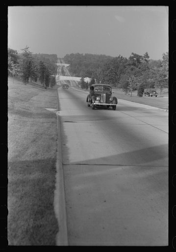 Untitled photo, possibly related to: Merritt Parkway, New York to Connecticut