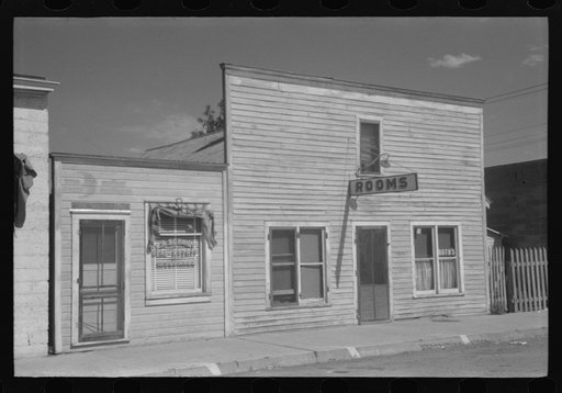 Untitled photo, possibly related to: Street in Wolf Point, Montana