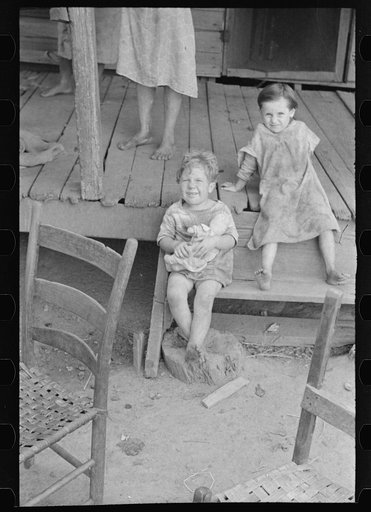 Untitled photo, possibly related to: Tengle children, Hale County, Alabama