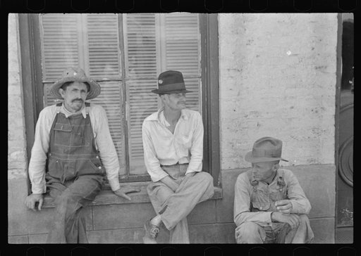 Untitled photo, possibly related to: Frank Tengle, Bud Fields, and Floyd Burroughs, cotton sharecroppers, Hale County, Alabama