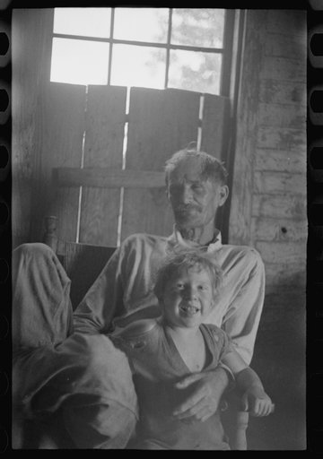 Bud and William Fields, Hale County, Alabama