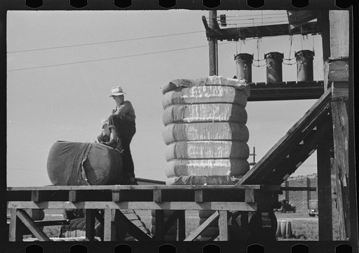 Untitled photo, possibly related to: Cotton gin, Hale County, Alabama