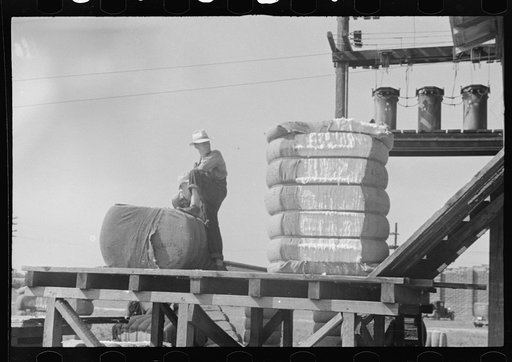 Untitled photo, possibly related to: Cotton gin, Hale County, Alabama
