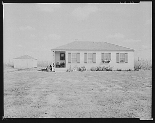 House and garage, Wichita Gardens, Texas