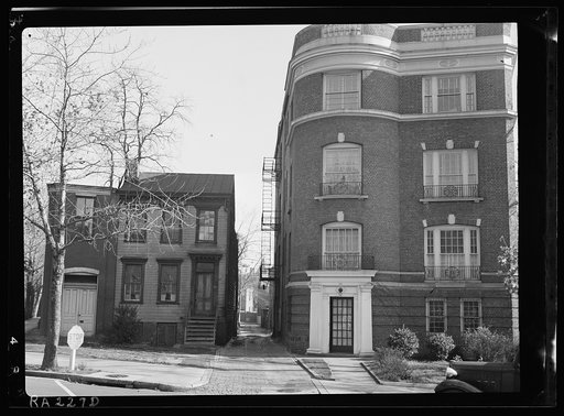 House on Florida Avenue and 19th Street N.W., Washington, D.C.