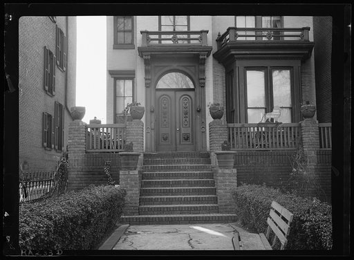 This old home on Massachusetts Ave. has now been converted into a boardinghouse, Washington, D.C.
